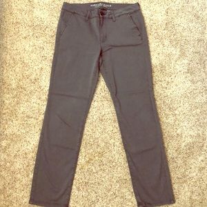 American Eagle Skinny khaki pants